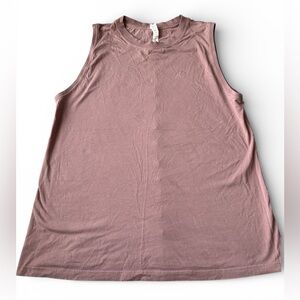 Lululemon Soft Tank Top Pink Dusty Rose Size 8